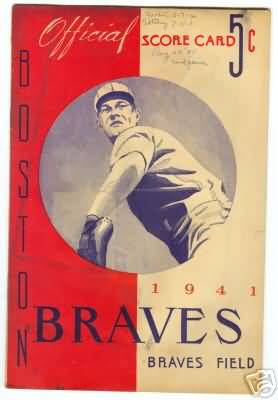 1941 Boston Braves